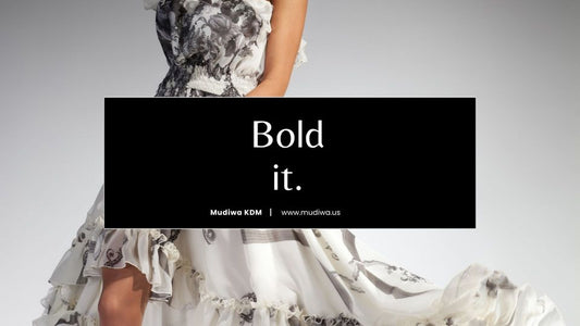 BOLD IT! Expression of fearless individuality