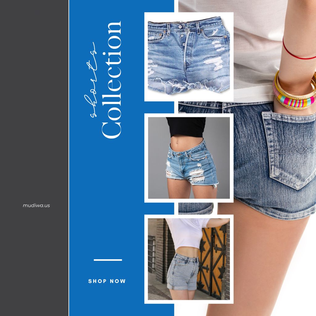 Shorts collection | denim | chic tailored