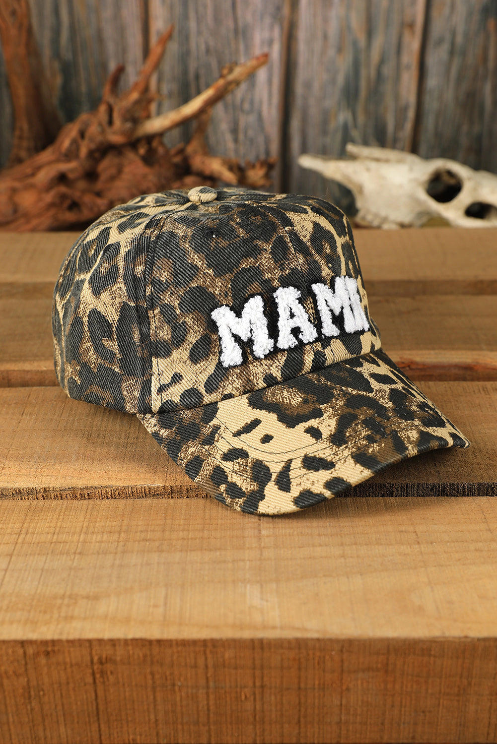 Leopard MAMA Embroidered Leopard Baseball Cap - Mudiwa 