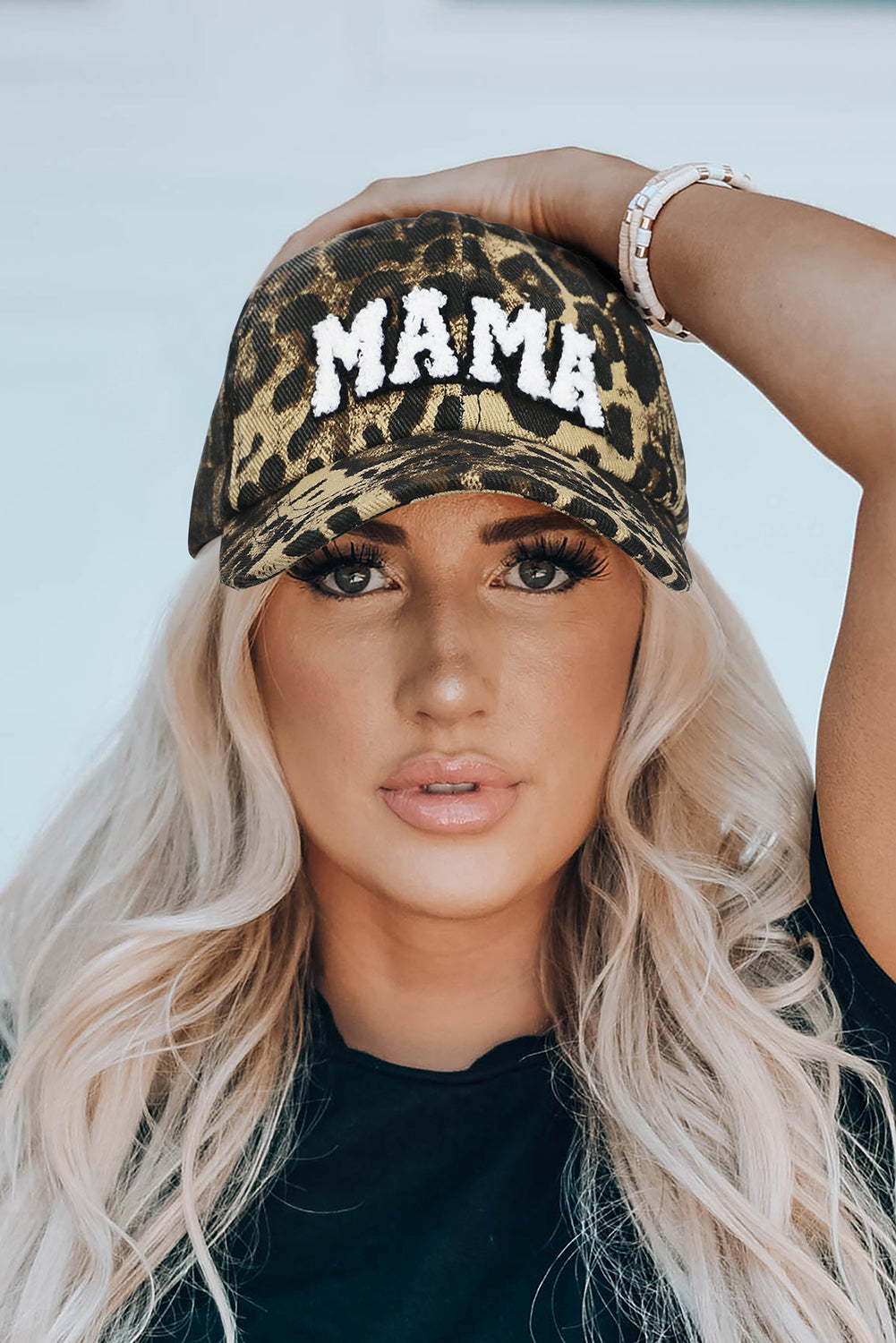 Leopard MAMA Embroidered Leopard Baseball Cap - Mudiwa 